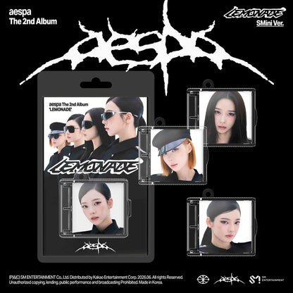 Pre-Order - aespa - 2nd Album - LEMONADE - SMini Vers. (Smart Album)