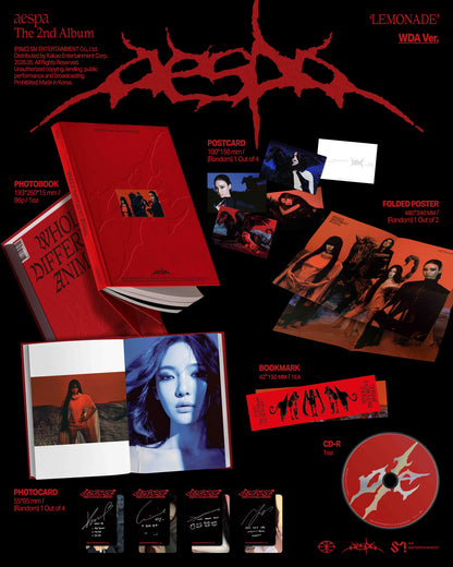 aespa - 2nd Album - LEMONADE - WDA Vers.