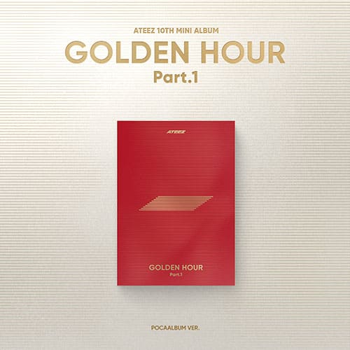 ATEEZ – 10th Mini Album - GOLDEN HOUR : Part.1 - POCAALBUM VER. (Seoul Saver)