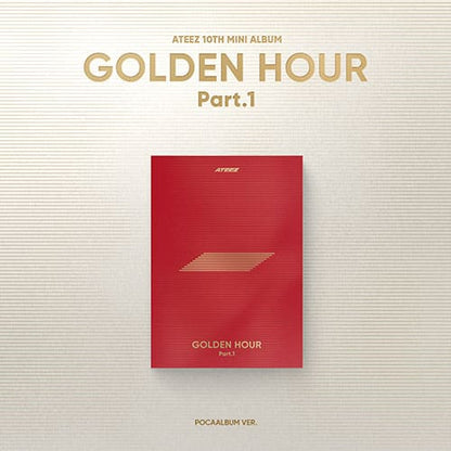 ATEEZ – 10th Mini Album - GOLDEN HOUR : Part.1 - POCAALBUM VER. (Seoul Saver)