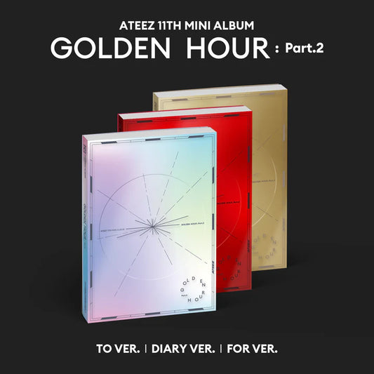 ATEEZ - 11th Mini Album - GOLDEN HOUR - Part.2 - Standard Ver.