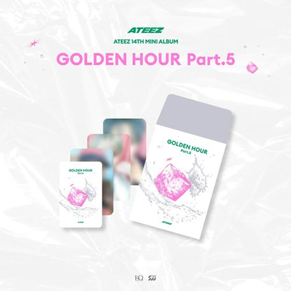 Pre-Order - ATEEZ - GOLDEN HOUR : Part.5 MD - RANDOM TRADING CARD