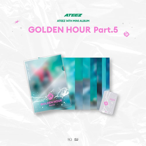 ATEEZ - GOLDEN HOUR : Part.5 MD - L-HOLDER PHOTO SET