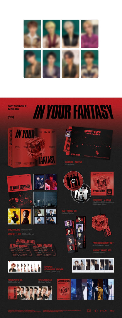 Pre-Order - ATEEZ - 2025 WORLD TOUR - IN YOUR FANTASY MD - INCHEON DVD