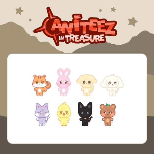 ATEEZ - ANITEEZ IN TREASURE - MD 23. MINI PLUSH