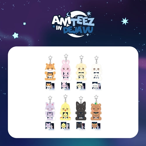 Pre-Order - ATEEZ X ANITEEZ POP-UP - ANITEEZ IN DEJAVU MD - ACRYLIC MAGNETIC ID PHOTO HOLDER