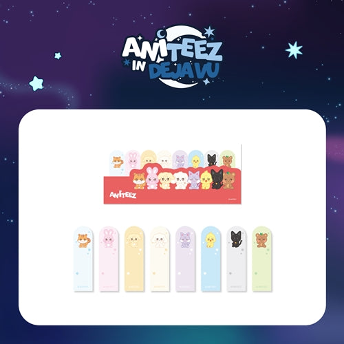 Pre-Order - ATEEZ X ANITEEZ POP-UP - ANITEEZ IN DEJAVU MD - INDEX STICKY MEMO SET