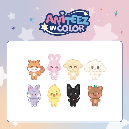 ATEEZ - ANITEEZ PLUSH DOLL - ATEEZ X ANITEEZ POP-UP STORE - ANITEEZ IN COLOR MD