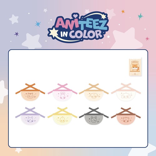 ATEEZ - ANITEEZ MINI BIB - ATEEZ X ANITEEZ POP-UP STORE - ANITEEZ IN COLOR MD