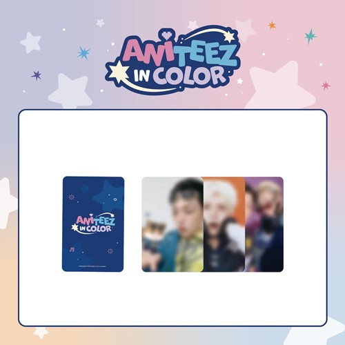 ATEEZ - RANDOM TRADING CARD - ATEEZ X ANITEEZ POP-UP STORE - ANITEEZ IN COLOR MD