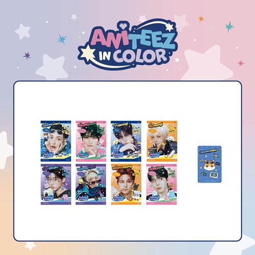 ATEEZ - MINI PHOTOBOOK - ATEEZ X ANITEEZ POP-UP STORE - ANITEEZ IN COLOR MD