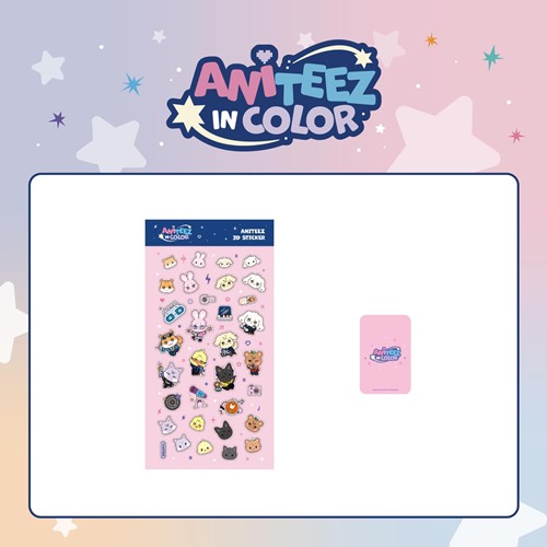 ATEEZ - ANITEEZ 3D STICKER - ATEEZ X ANITEEZ POP-UP STORE - ANITEEZ IN COLOR MD