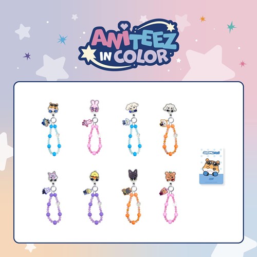 ATEEZ - PHONE TAG BEADS STRAP - ATEEZ X ANITEEZ POP-UP STORE - ANITEEZ IN COLOR MD