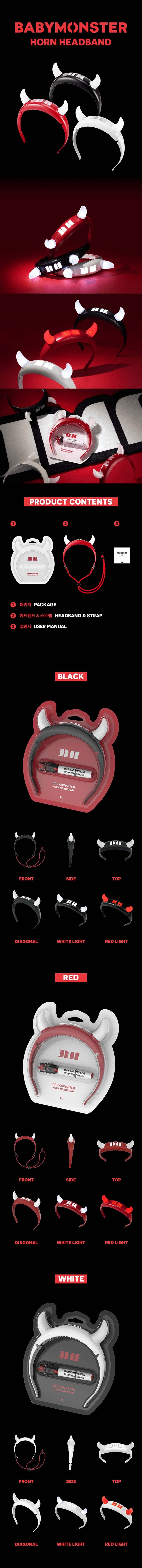 BABYMONSTER - OFFICIAL HORN HEADBAND