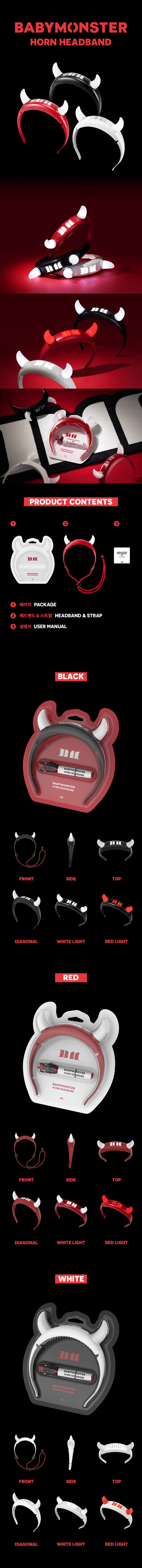 BABYMONSTER - OFFICIAL HORN HEADBAND