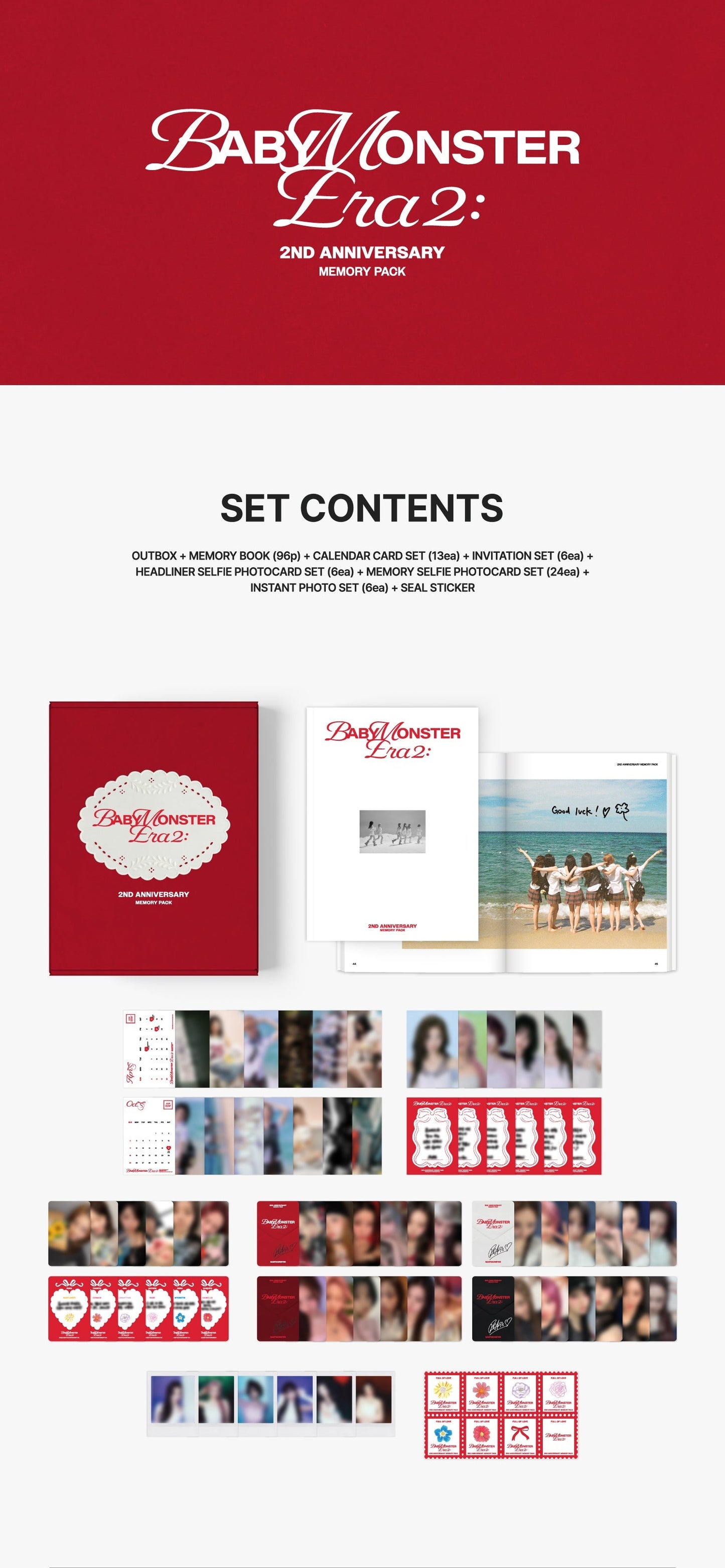 BABYMONSTER - 2nd Anniversary Memory Pack - BABYMONSTER ERA II