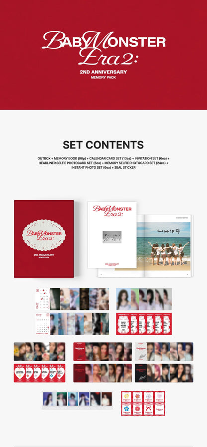 BABYMONSTER - 2nd Anniversary Memory Pack - BABYMONSTER ERA II