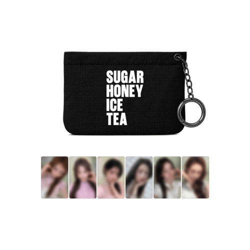 Pre-Order - BABYMONSTER - HONEY ICE TEA MD - KEYRING ZIPPER POUCH