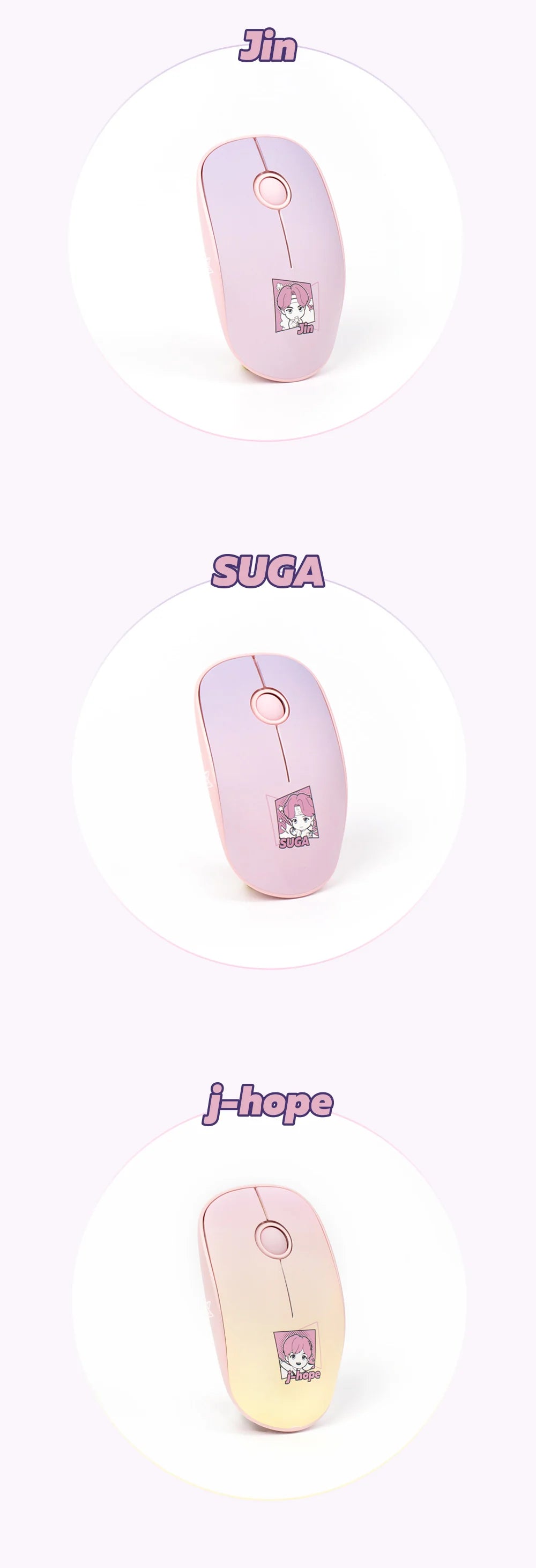 BTS x TinyTAN Goods - Wireless Mouse - V