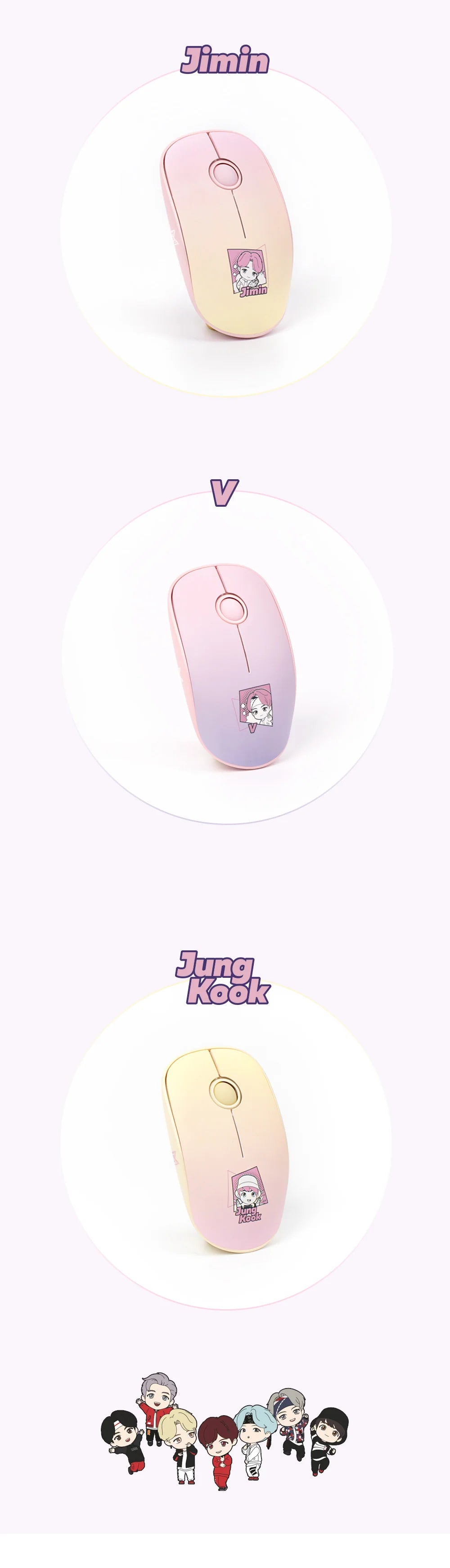 BTS x TinyTAN Goods - Wireless Mouse - V