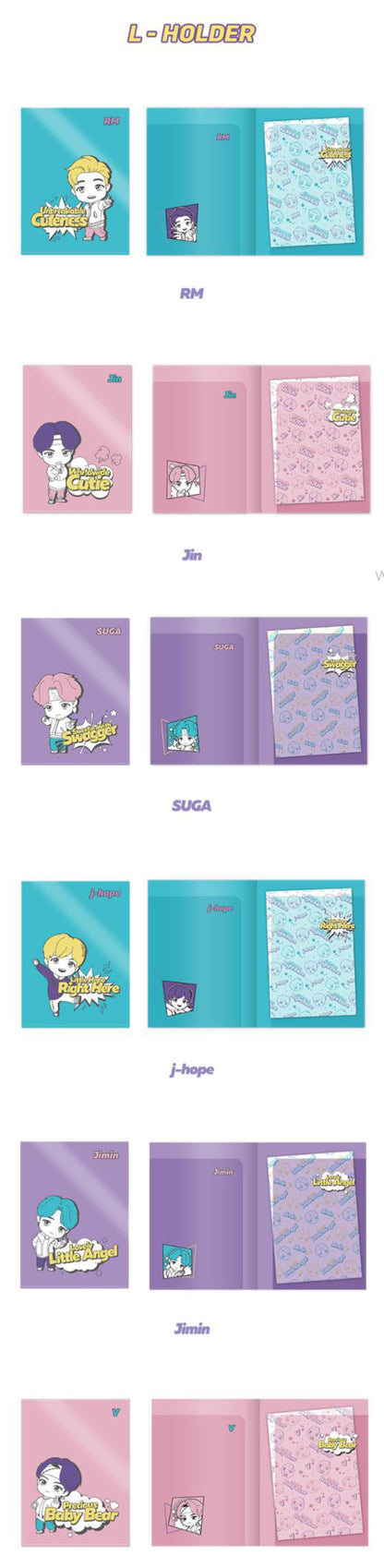 BTS x TinyTAN - 2 Pocket Folder - J-HOPE