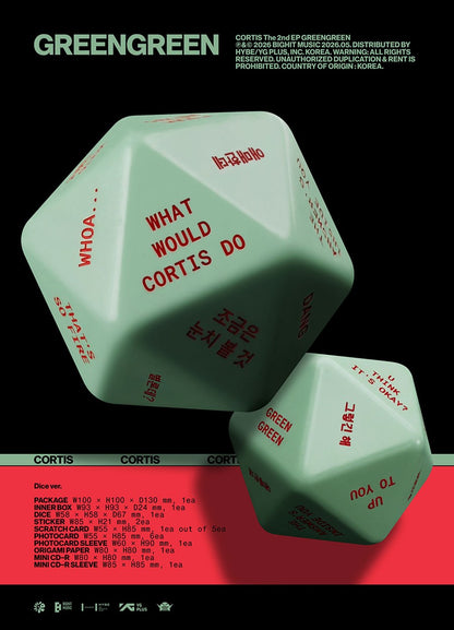 CORTIS – The 2nd EP - GREENGREEN - Dice Vers.