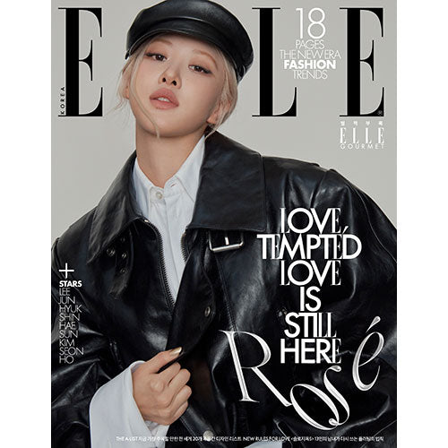 ELLE KOREA - 2026 Feb Cover - BLACKPINK - ROSE - Version A