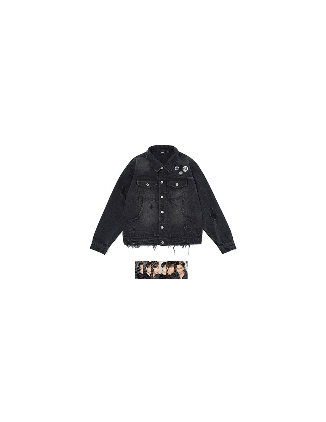 Pre-Order - ENHYPEN - BLOOD SAGA Merch - Denim Jacket
