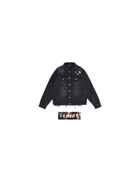 Pre-Order - ENHYPEN - BLOOD SAGA Merch - Denim Jacket