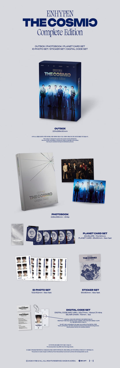 Pre-Order - ENHYPEN COMPLETE EDITION : The Cosmic