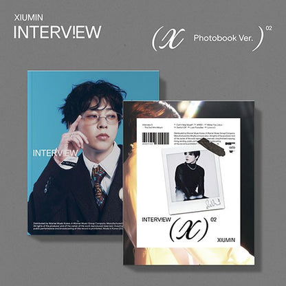 EXO - XIUMIN – Interview X - Photobook Ver. (Seoul Saver)