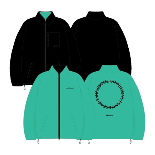 Pre-Order - REVERSIBLE JUMPER 2026 G-DRAGON ‘FAM’ MEETING FAM+ILY : FAMILY : FAM I LOVE YOU OFFICIAL MD