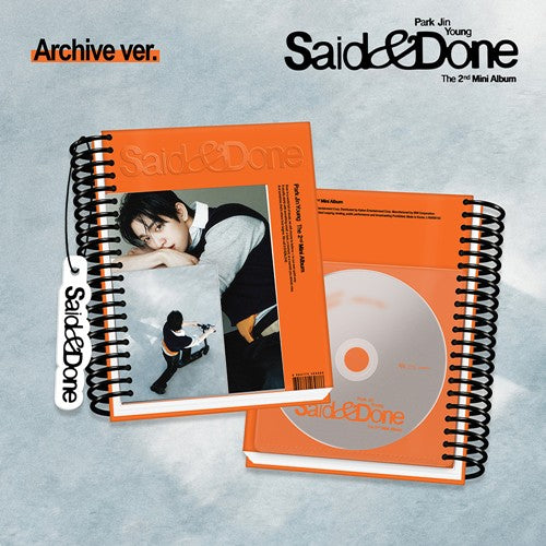 GOT7 - Park JinYoung – The 2nd Mini Album - Said & Done - Archive Vers. (Seoul Saver)