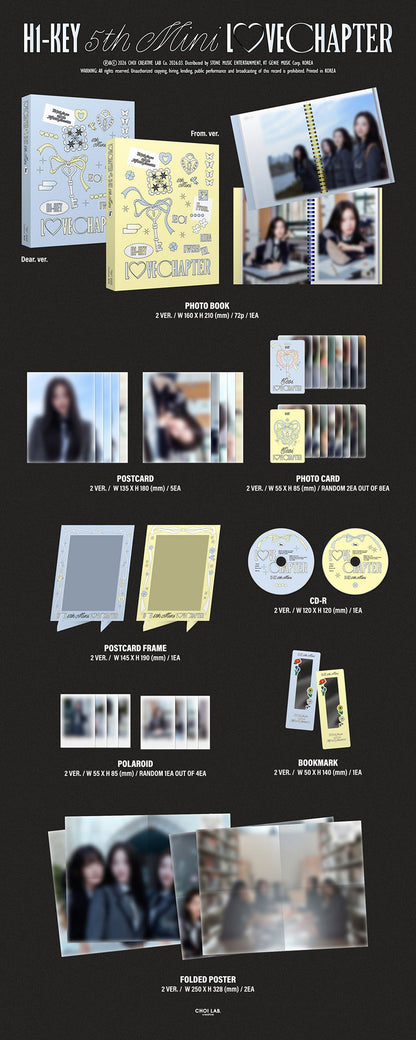 H1-KEY – 5th Mini Album - LOVECHAPTER (Seoul Saver)