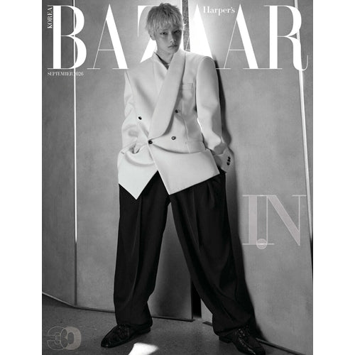 Pre-Order - HARPER’S BAZAAR - 2026 Sept - Cover: Stray Kids - I.N - Vers. A