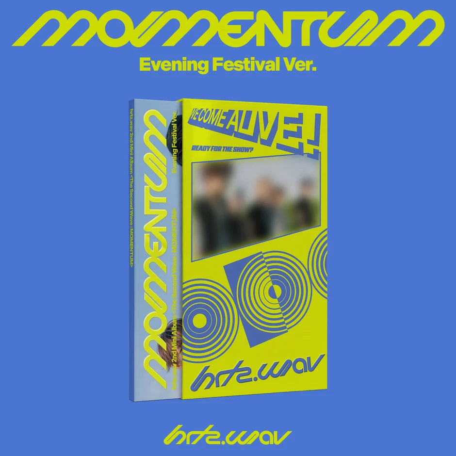 Pre-Order - hrtz.wav - 2nd Mini Album - The Second Wave : MOMENTUM - Evening Festival Vers.