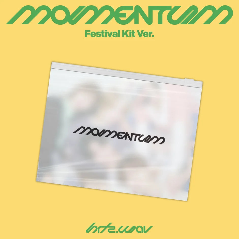 Pre-Order - hrtz.wav - 2nd Mini Album - The Second Wave : MOMENTUM - Festival Kit Vers.