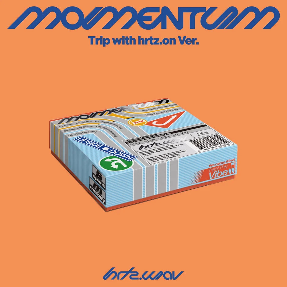 Pre-Order - hrtz.wav - 2nd Mini Album - The Second Wave : MOMENTUM - Trip with hrtz.on Vers.