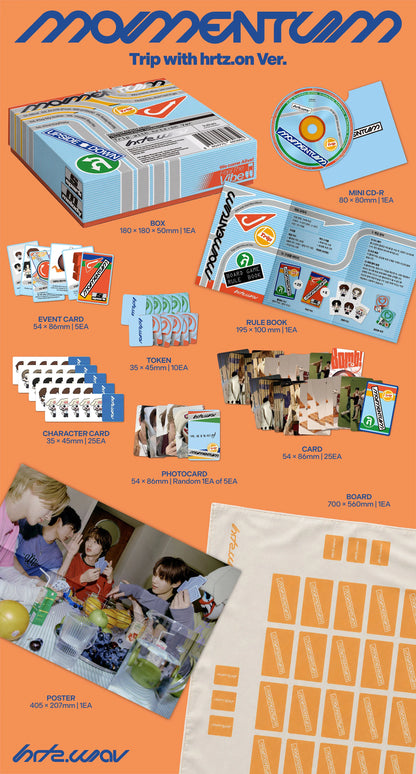hrtz.wav - 2nd Mini Album - The Second Wave : MOMENTUM - Trip with hrtz.on Vers. (Seoul Saver)