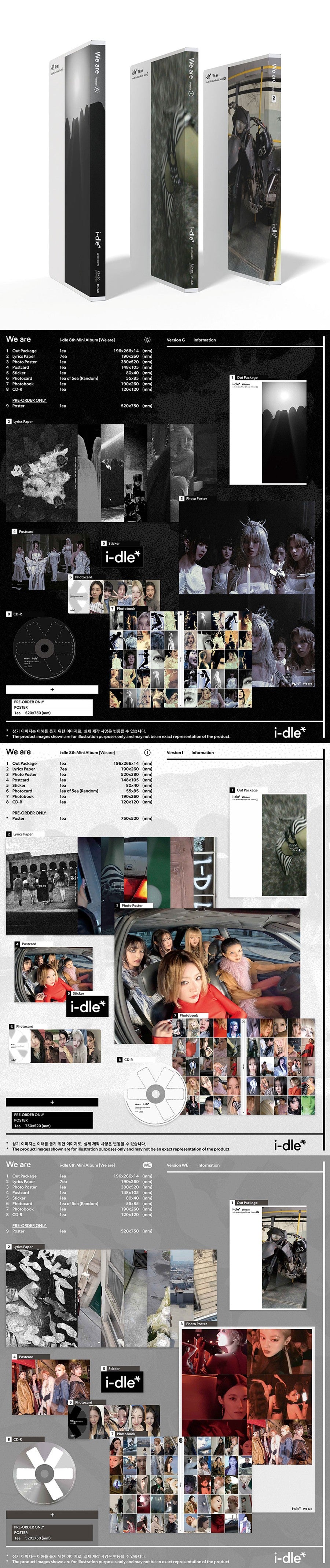 i-dle – 8th Mini Album - We are