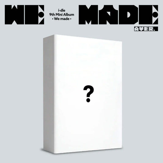 Pre-Order - i-dle - 9th Mini Album - We made - A Vers.