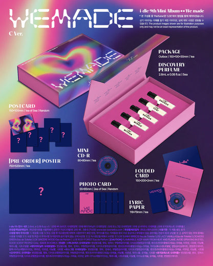 Pre-Order - i-dle - 9th Mini Album - We made - C Vers.