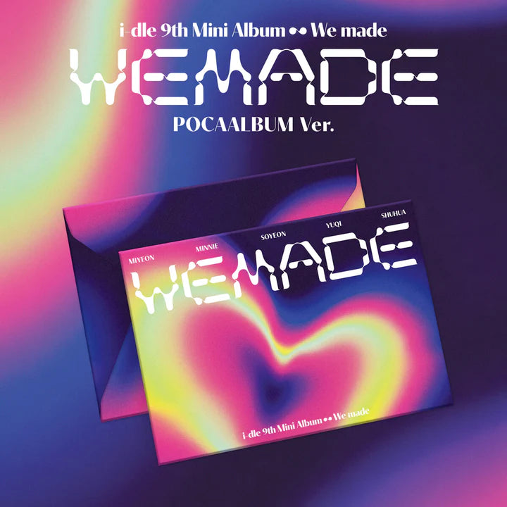 Pre-Order - i-dle - 9th Mini Album - We made - POCAALBUM  Vers.