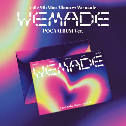 Pre-Order - i-dle - 9th Mini Album - We made - POCAALBUM  Vers.