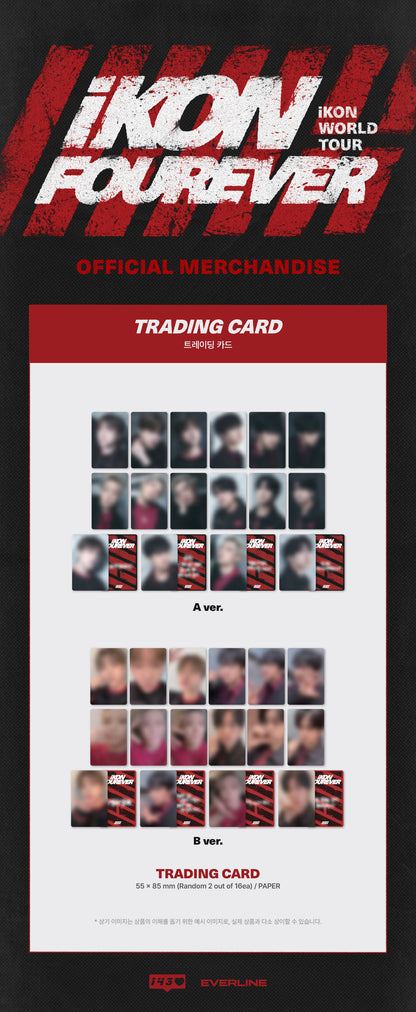 Pre-Order - iKON - FOUREVER TOUR Goods - KEYCAP KEYRING