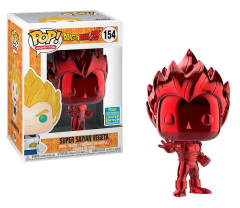 Pop Vinyl - Dragon Ball Z - Super Saiyan Vegeta - #154 - 2019 Summer Convention Limited Edition