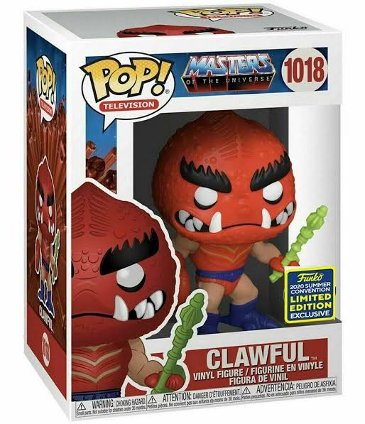 Pop Vinyl - Masters - Clawful - #1018 - 2020 Summer Convention limited Edition Exclusive