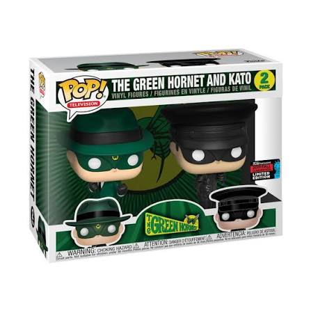 Pop Vinyl - The Green Hornet - The Green Hornet And Kato - 2 Pack - 2019 Fall Convention Limited Edition