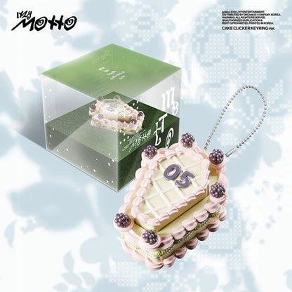 ITZY - Motto - CAKE CLICKER KEYRING Vers.