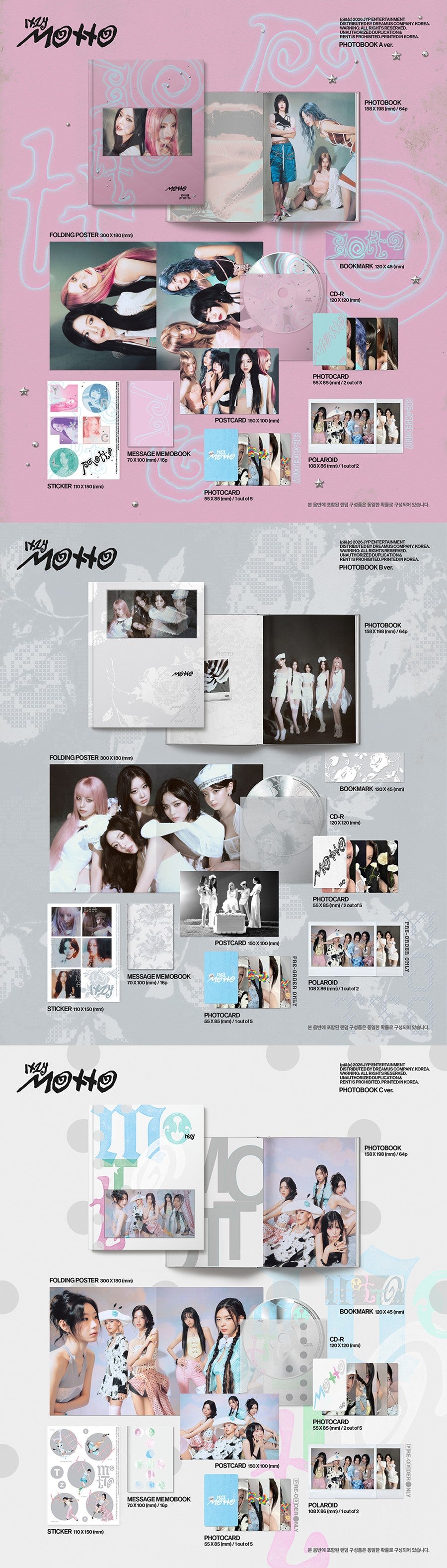 ITZY - Motto - PHOTOBOOK Vers.